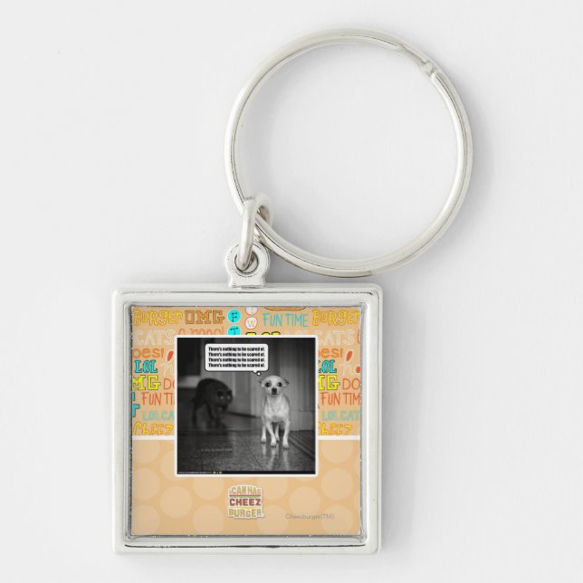 Chaveiro Não há nada scared de (Frente)