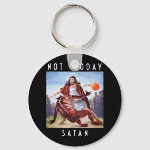 Chaveiro Não Hoje Satã Jesus Vs Satã Em Bysketbyll