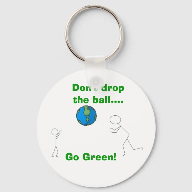 Chaveiro Não largue a bola...Vá Verde! (Frente)