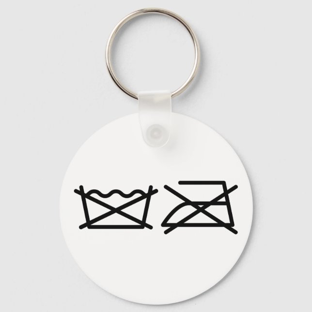 CHAVEIRO NÃO LAVEM! NÃO FERRO! (Frente)