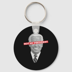 Chaveiro Não Meu Presidente Joe Biden - Pro Donald Trump Po