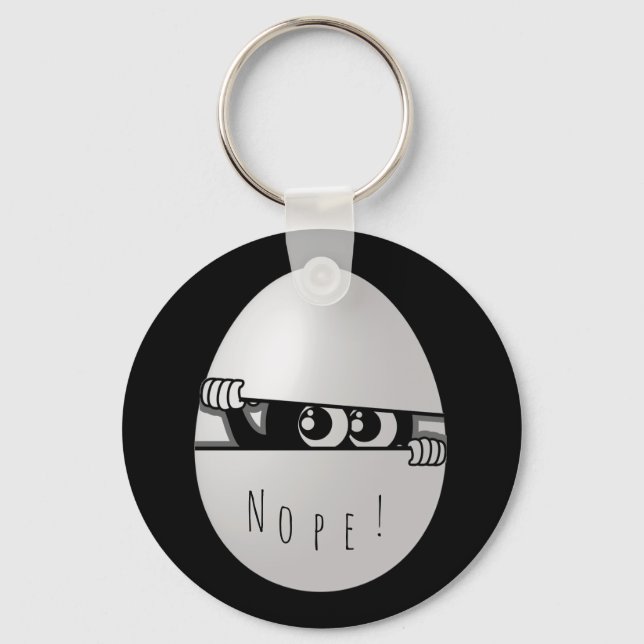 Chaveiro Não! Não É Hoje Um Invertido Engraçado (Frente)