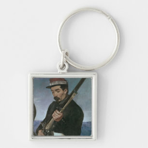 Chaveiro Não oficial de Commissoned que guardara seu rifle