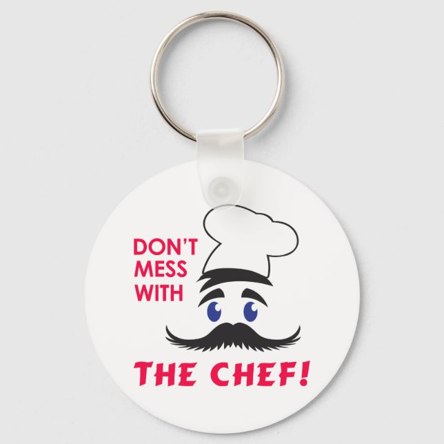 Chaveiro Não se meta com o chef (Frente)