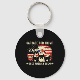 Chaveiro Não somos lixo Votetrump 2025 Apoiador de Trump