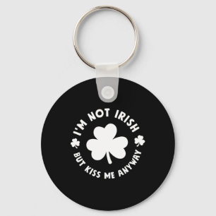Chaveiro Não sou irlandês, mas me beije mesmo assim Camisa 