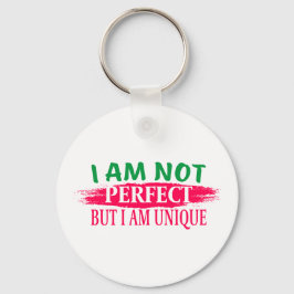Chaveiro Não sou perfeito, mas sou único