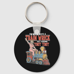 Chaveiro Não Sou Sempre Um Desastre de Trem TootToot Saúde 