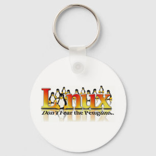 Chaveiro Não tenha medo do pinguim