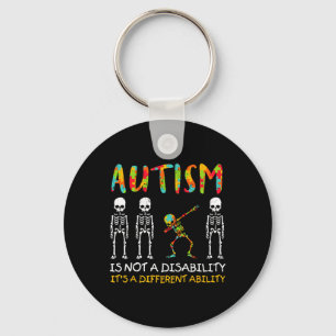 Chaveiro Não Uma Deficiência Diferente Capacidade Autismo D