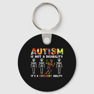 Chaveiro Não Uma Deficiência Diferente Capacidade Autismo D