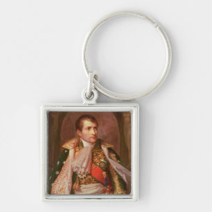 Chaveiro Napoleon Bonaparte (1769-1821), como o rei de