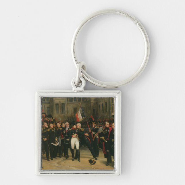 Chaveiro Napoleon mim que ofereço o adeus ao imperial (Frente)