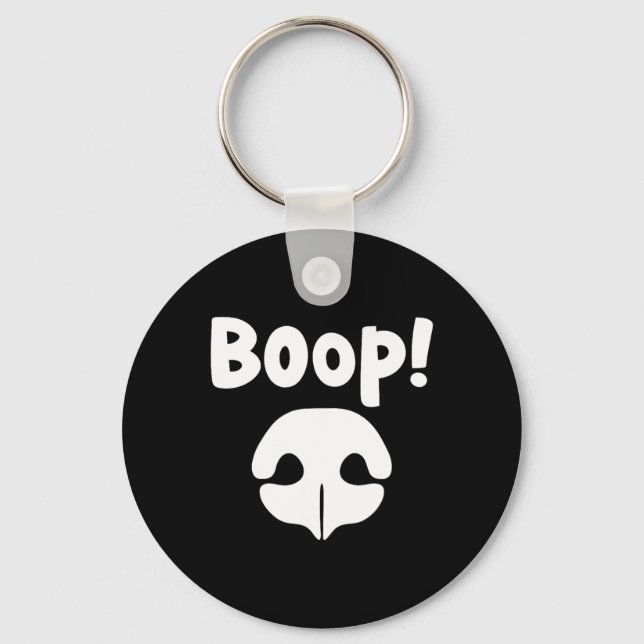 Chaveiro Nariz de Cachorro Boop (Frente)