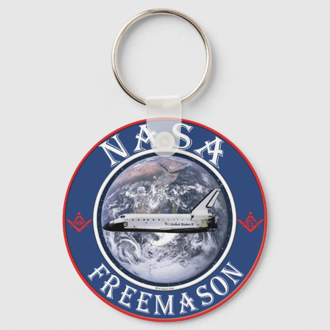 Chaveiro NASA Freemason (Frente)