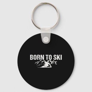 Chaveiro Nascer A Esqui Alpino Do Motto Ski