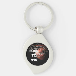 Chaveiro Nascer de basquete de citação motivacional para ga