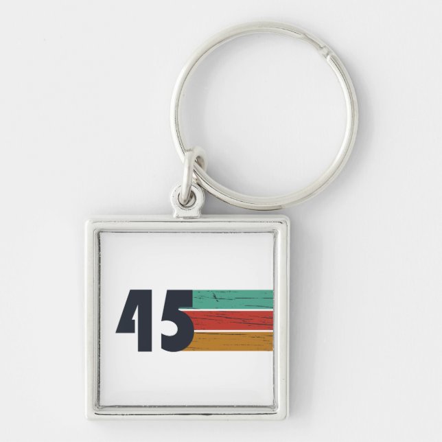 Chaveiro Nascer em 1945. presentes de 80 de aniversário (Frente)