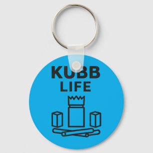 Chaveiro Nascido Para Jogador De Kubb Jogo De Xadrez Viking