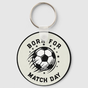 Chaveiro Nascido para o Dia de Jogo de Futebol