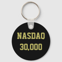 Chaveiro NASDAQ 30000 Stock Market Celebration