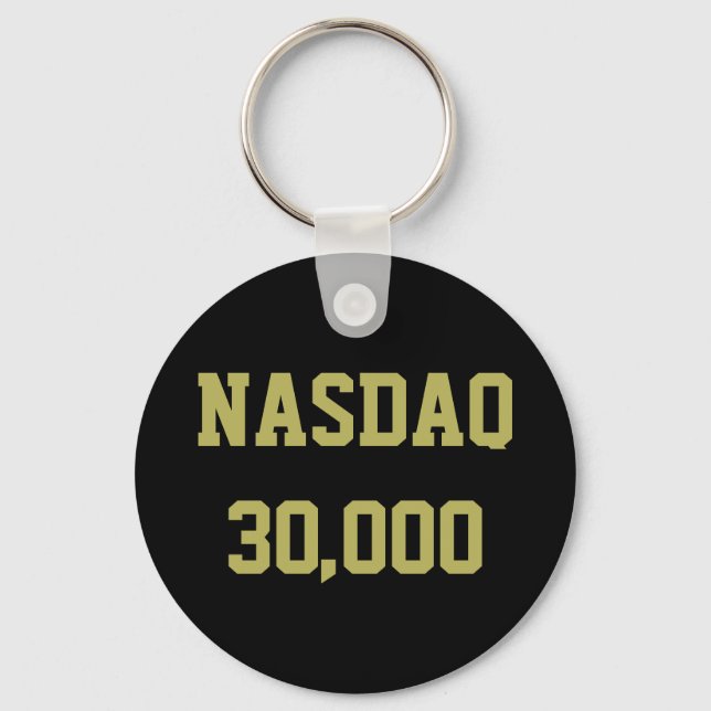 Chaveiro NASDAQ 30000 Stock Market Celebration (Frente)