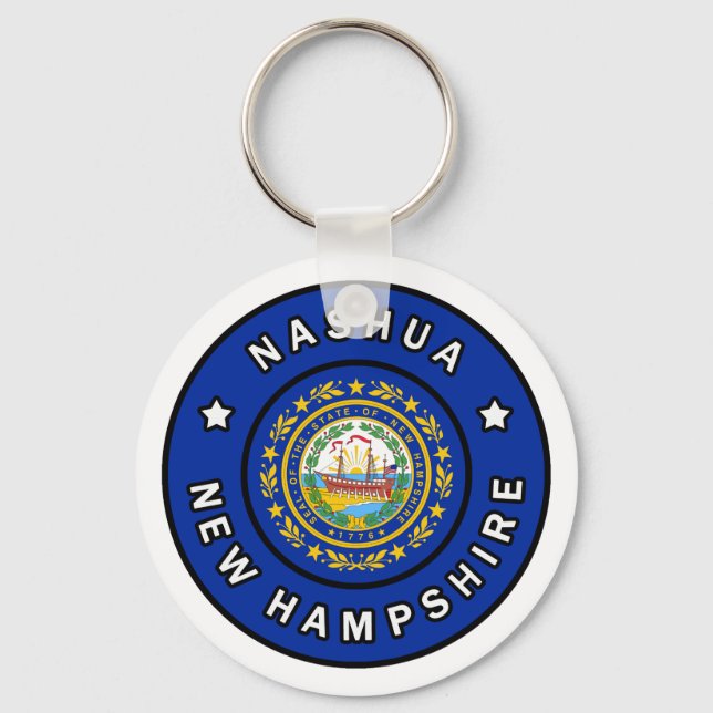 Chaveiro Nashua New Hampshire (Frente)