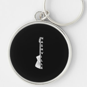 Chaveiro Nashville Guitar Country Music Oferece Presentes