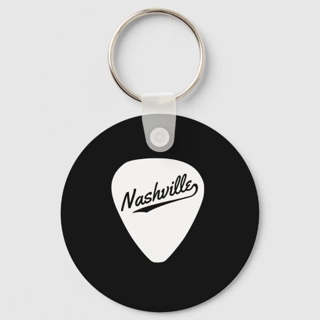Chaveiro Nashville Guitar Pick (Frente)