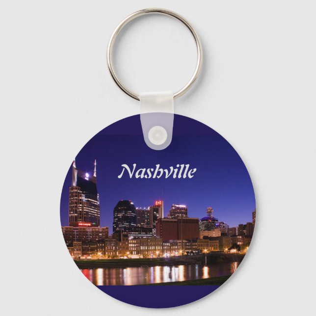Chaveiro Nashville Skyline (Frente)