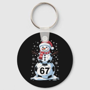 Chaveiro Natal 67 Meme Futebol Boneco de Neve Árvore Divert