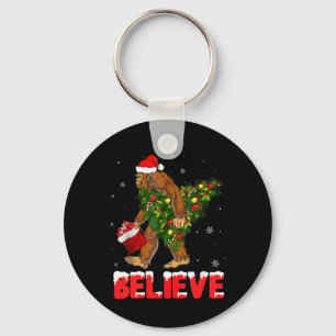 Chaveiro Natal Acredita Que Árvore De Xmas Engraçado Para H