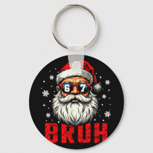 Chaveiro Natal Alegre Divertido Papai Noel Bruh Pijama Nata