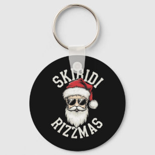 Chaveiro Natal Alegre Rizzmas Skibidi Divertido Skibidi Riz