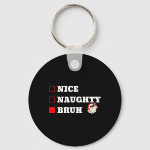 Chaveiro Natal Belo Noivo Bruh Funny Xmas Lista 1