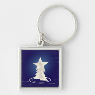 Chaveiro Natal branco
