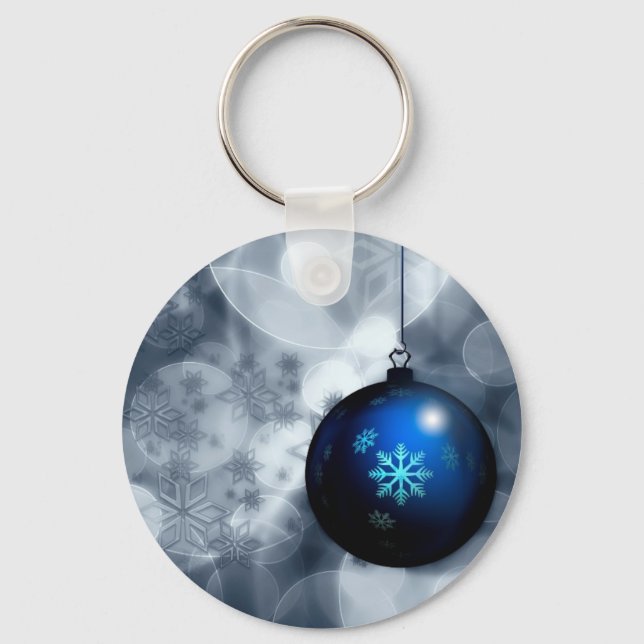 Chaveiro Natal brilhante (Frente)