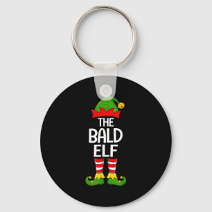 Chaveiro Natal da família Elf do Elf Bald