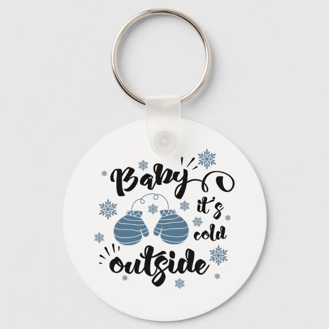 Chaveiro Natal da Typografia Divertida (Frente)