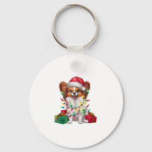 Chaveiro Natal de Santa Hat Papillon