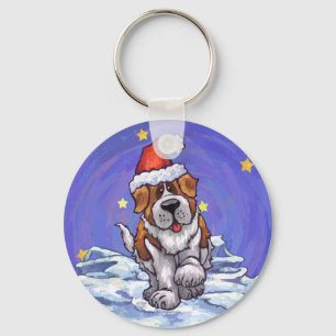 Chaveiro Natal de St Bernard