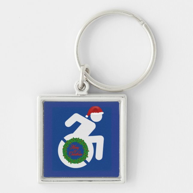 Chaveiro Natal Deficientes (Frente)