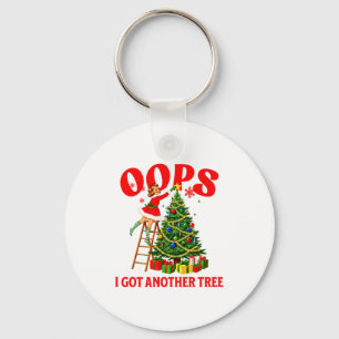 Chaveiro Natal Divertido Retro Oops Eu Tenho Outra Árvore P