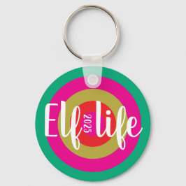 Chaveiro Natal "Elf life"
