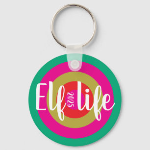 Chaveiro Natal "Elf life"