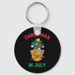 Chaveiro Natal Em Julho Abacaxi Sungles Verão Leve V