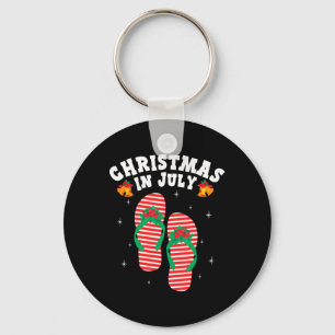 Chaveiro Natal Em Julho Chinelos De Verão Férias Na Praia