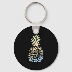 Chaveiro Natal Em Julho Colorido Pineapple Praia Verão 