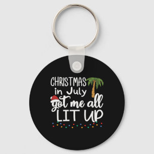 Chaveiro Natal Em Julho Decoração De Xmas De Verão Homens M
