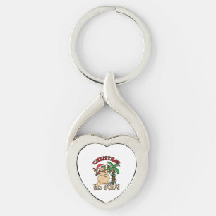 Chaveiro Natal Em Julho Engraçado Snowman